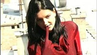 Spandex girl with big tits sex porn video